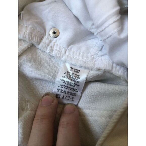 Michael Kors Women’s White Straight Leg Jeans Size 4 - Picture 7 of 7